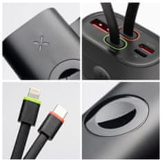 FORCELL Powerbank Forcell F-Energy F10K4 PD QC3.0 3A 22,5W 10000 mAh združljiv z Apple Watch črn