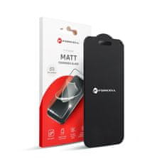 FORCELL Tvrdo steklo za iPhone XS MAX / 11 PRO MAX Forcell Matt Glass črno