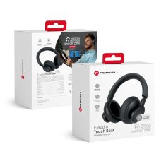 FORCELL Brezžične slušalke Forcell F-Audio ANC Touch Beat črne