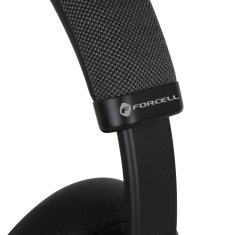 FORCELL Brezžične slušalke Forcell F-Audio ANC Touch Beat črne