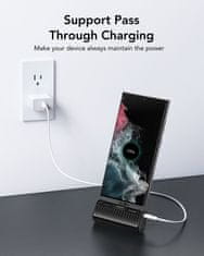 VEGER VEGER powerbank 5000 mAh z vgrajenim priključkom tipa C PlugOn PD QC3.0 3A 20W W0558 črn