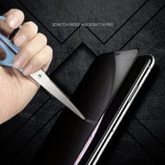 X-One X-ONE Full Cover Extra Strong Privacy Tempered Glass - za iPhone 14 Pro (polno lepljenje) črn