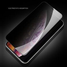 X-One X-ONE Full Cover Extra Strong Privacy Tempered Glass - za iPhone 14 Pro (polno lepljenje) črn