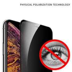 X-One X-ONE Full Cover Extra Strong Privacy Tempered Glass - za iPhone 14 Pro (polno lepljenje) črn