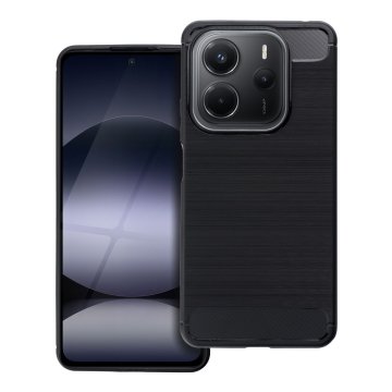 OEM CARBON etui za XIAOMI Redmi Note 14 5G črn