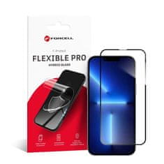 FORCELL Hibridno steklo za iPhone 13 PRO MAX / 14 PLUS Forcell Flexible 5D črno