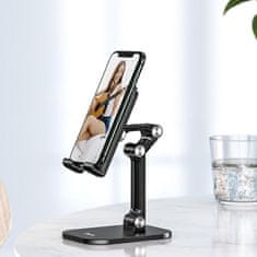 Hoco Stojalo za telefon / tablet, zložljivo, Hoco (4,7" - 13") PH34 črno