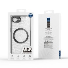 Dux Ducis DUX DUCIS etui AIMO MAG združljiv z MagSafe za IPHONE 16e (SE4 2025) črn