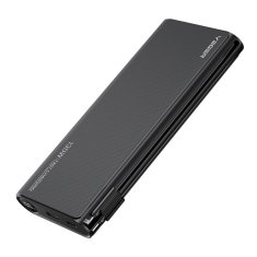 VEGER VEGER powerbank 25000 mAh z vgrajenimi kabli tipa C / Lightning PD 130W TCE130 (W2503) črn