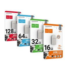 Hoco Pendrive 128 GB USB 3.0 (USB A) Hoco UD16 nikl