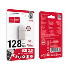 Hoco Pendrive 128 GB USB 3.0 (USB A) Hoco UD16 nikl