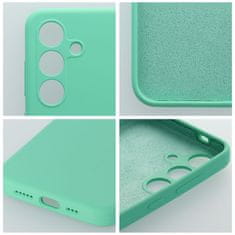 OEM 2 mm silikonski etui za SAMSUNG S25 Edge, mint