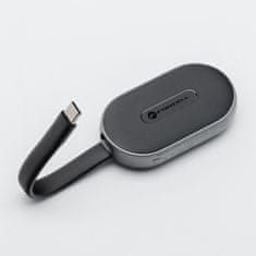 FORCELL Powerbank za Apple Watch Forcell F-Energy Mini Power Watch 1A 2,5W 1200 mAh črn