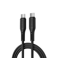 WiWU WiWU - USB kabel serije Starlink Wi-C043E USB C na USB C 30W - črn