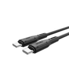 WiWU WiWU - USB kabel serije Starlink Wi-C043E USB C na USB C 30W - črn