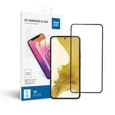 Blue Star Tvrdo steklo za Samsung Galaxy S22 (full glue / case friendly) Blue Star 5D črno