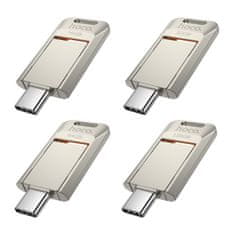 Hoco Pendrive 128 GB USB 3.0 (USB C) Hoco UD17 nikl