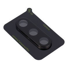OEM 5D Full Glue kaljeno steklo za fotoaparat - za Samsung Galaxy S24 FE Črno