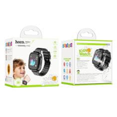 Hoco Pametna ura za otroke Hoco 1,44" 2G s funkcijo pogovora Y100 črna