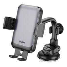 Hoco Univerzalni avtomobilski držalo za telefon Hoco za vetrobransko steklo / armaturno ploščo H27 črno