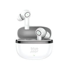 Blue Star Brezžične ušesne slušalke Blue Star AC20C TWS ENC bele
