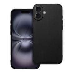 OEM MATT etui za IPHONE 16 Plus, črn