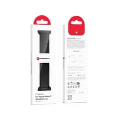 FORCELL Pasek za Apple Watch Forcell F-Design FA21 magnetni iz umetnega usnja 38/40/41 mm črn