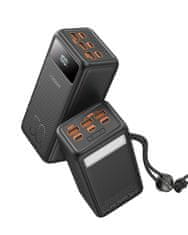 VEGER VEGER powerbank 50000 mAh PD QC3.0 5A 22,5W Tank Lite (W5001) črn
