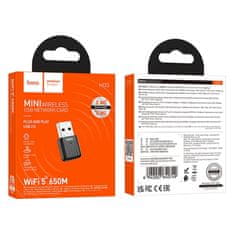 Hoco Wi-Fi kartica Hoco za USB A HI33 črna