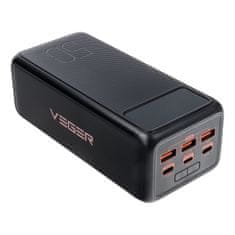VEGER VEGER powerbank 56000 mAh PD QC3.0 5A 130W Tank Boost (W5001C) črn