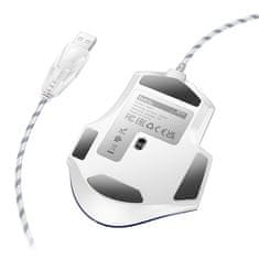 Hoco Žična igralna miška Hoco USB A 3600 dpi GM31 belo-modra