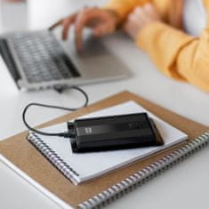 FORCELL Powerbank Forcell F-Energy Energo P10K2 QC3.0 PD 3A 22,5W 10000 mAh črn 0INT