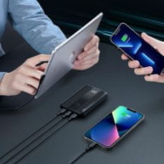 FORCELL Powerbank Forcell F-Energy Energo P10K2 QC3.0 PD 3A 22,5W 10000 mAh črn 0INT
