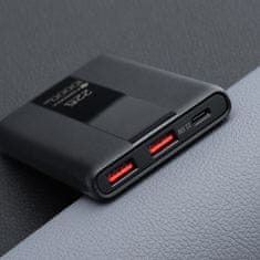 FORCELL Powerbank Forcell F-Energy Energo P10K2 QC3.0 PD 3A 22,5W 10000 mAh črn 0INT