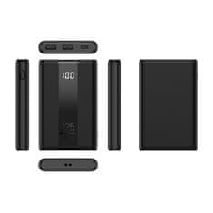 FORCELL Powerbank Forcell F-Energy Energo P10K2 QC3.0 PD 3A 22,5W 10000 mAh črn 0INT
