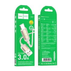 Hoco USB kabel A na USB C Hoco 3A 1 m X117 zlati