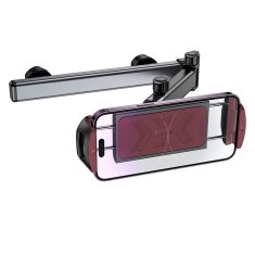 Hoco Univerzalni držalo za telefon / tablet za avto Hoco na teleskopski naslon za glavo (4,5" - 13") H69 črno rdeče
