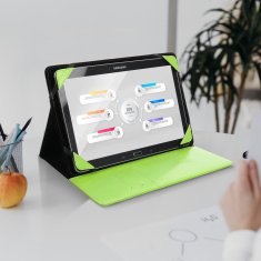 OEM BLUN univerzalni etui za tablico 10" (UNT) limonka