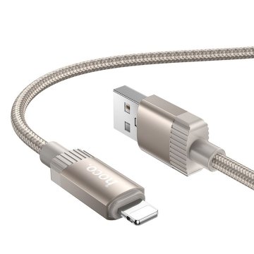Hoco USB kabel A na Lightning Hoco 2,4A 1 m X117 zlati