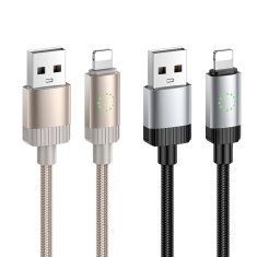 Hoco USB kabel A na Lightning Hoco 2,4A 1 m X117 zlati