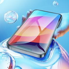 Hoco Tvrdo steklo za iPhone 15 PLUS / 16 PLUS Hoco HD 5D Guardian shield 10 kosov G14 črno