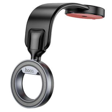 Hoco Magnetni avtomobilski nosilec za telefon, združljiv z MagSafe Hoco za armaturno ploščo H71 črno-siv