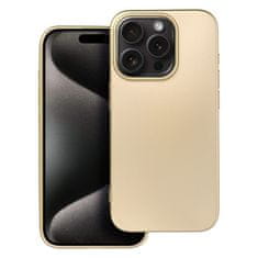 OEM METALLIC etui za IPHONE 15 Pro, zlato