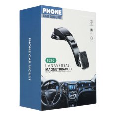 OEM Magnetni avtomobilski nosilec za armaturno ploščo F53-2 srebrni