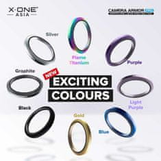X-One Safirno steklo X-ONE za objektiv fotoaparata Camera Armor Pro – za iPhone 16e (SE 4 2025)