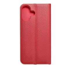 OEM LUNA Book Gold torbica za IPHONE 17 rdeča