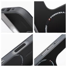 FORCELL Etui za Samsung S25 PLUS Forcell F-Protect Levels Dual Layer 4D tehnologija združljiva z MagSafe Military Drop-Test cyber green