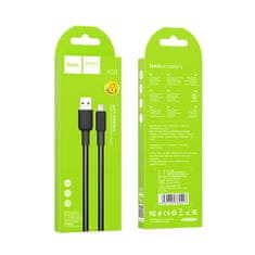 Hoco USB kabel A na Micro USB Hoco 2,4A 1 m X69 črno-bel