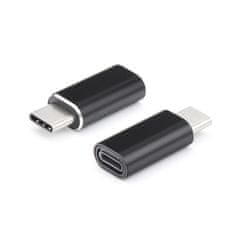 OEM Adapter Lightning (ženski) na tip C (moški) črn