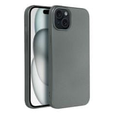 OEM METALLIC etui za IPHONE 15 Plus, siv